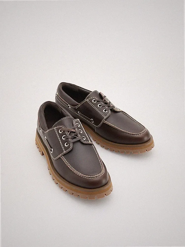 Loafer aus Leder Reserved Größe 39
