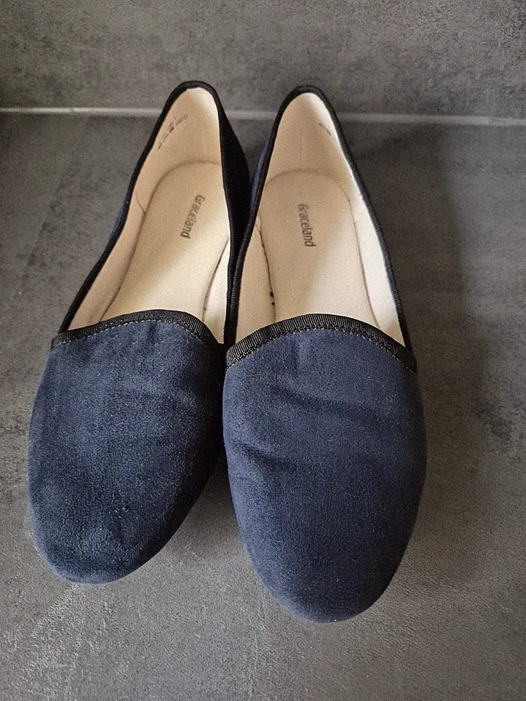 Loafer blau 38