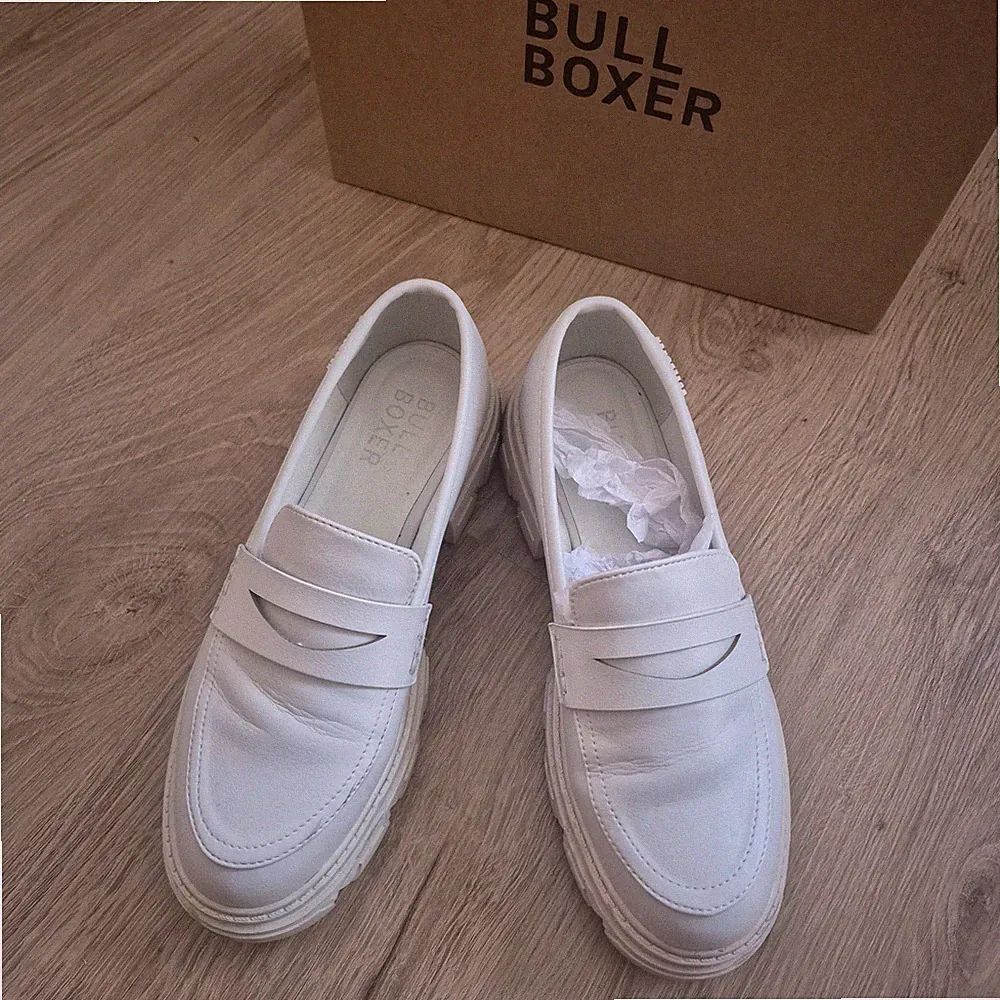 Loafer Bull Boxer Gr39 Off White Neuwertig