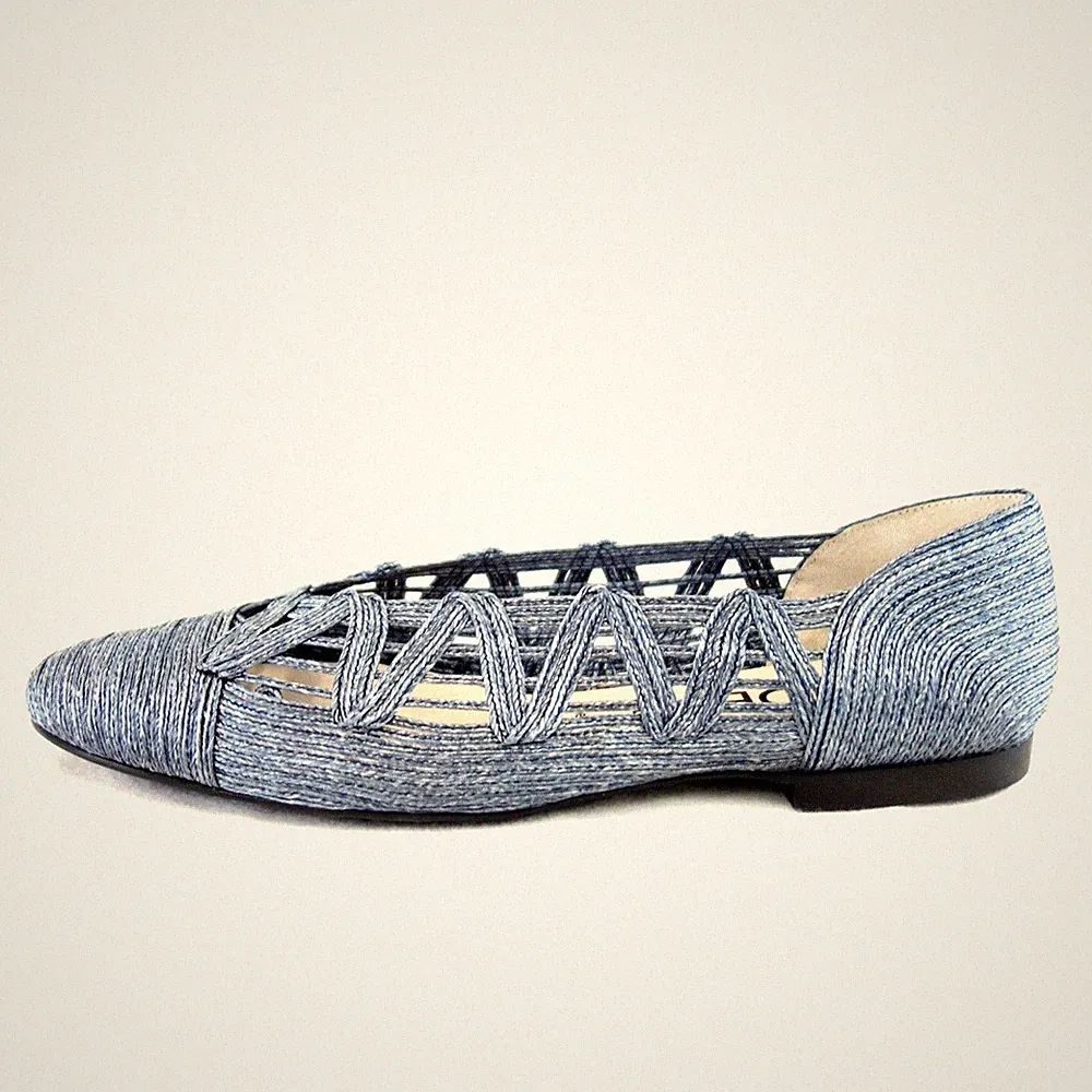 Loafer Gadea Lodi Blau 37 38 39 Damen Schuhe Slipper Leder Ballerinas Np 139 Neu
