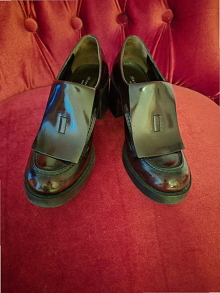 Loafer. Leder Mara Ashley Italien. Neuwertig Schick. Gr 36