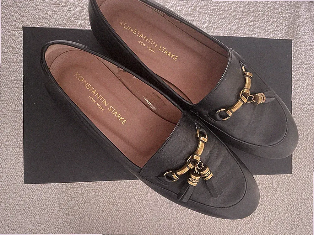 Loafer Marke Konstantin Starke Gr.39 Schwarz Ungetragen Top