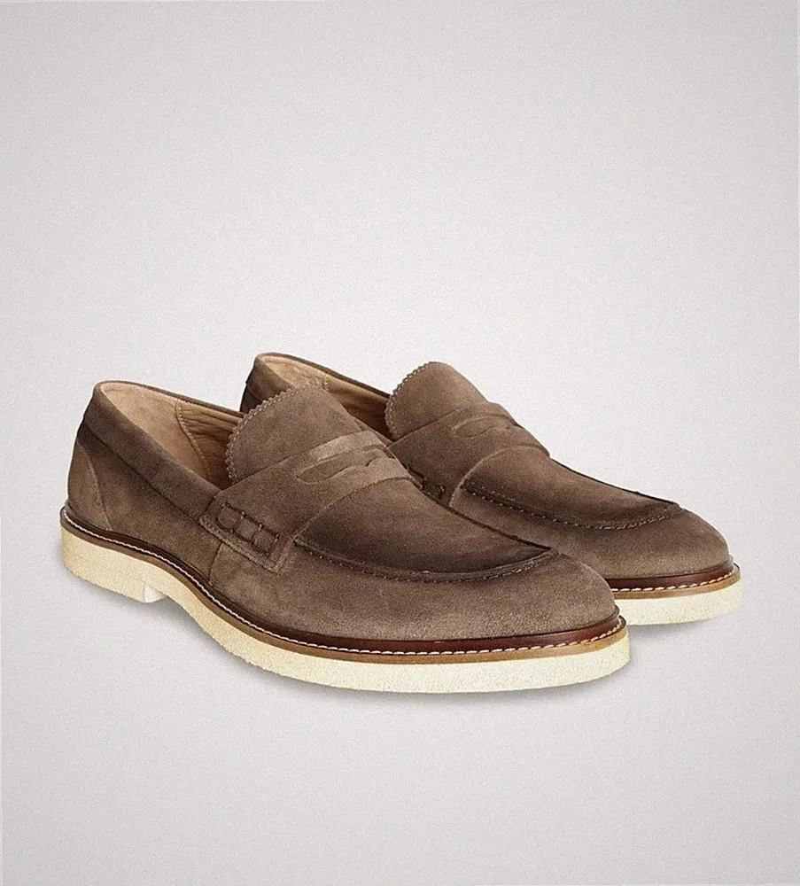 Loafer Premia, Slipper Herren, Ashton Aubry, Dunkelbraun, Größe 43 - UVP 159,00