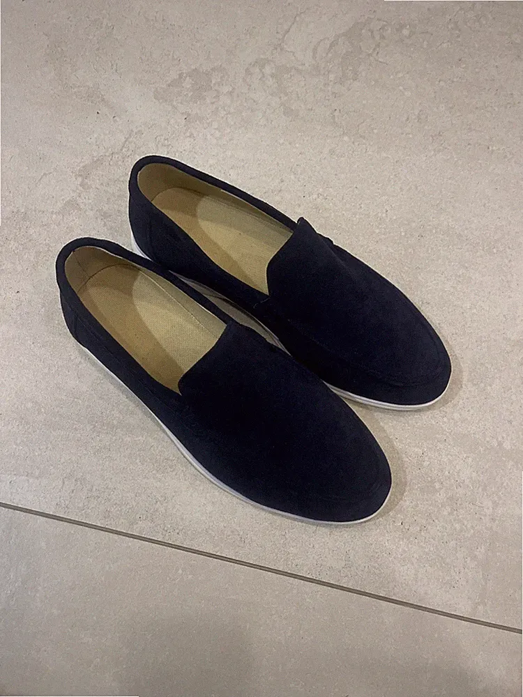 Loafer Schuhe für Herren in der Größe 43 in der Farbe Blau