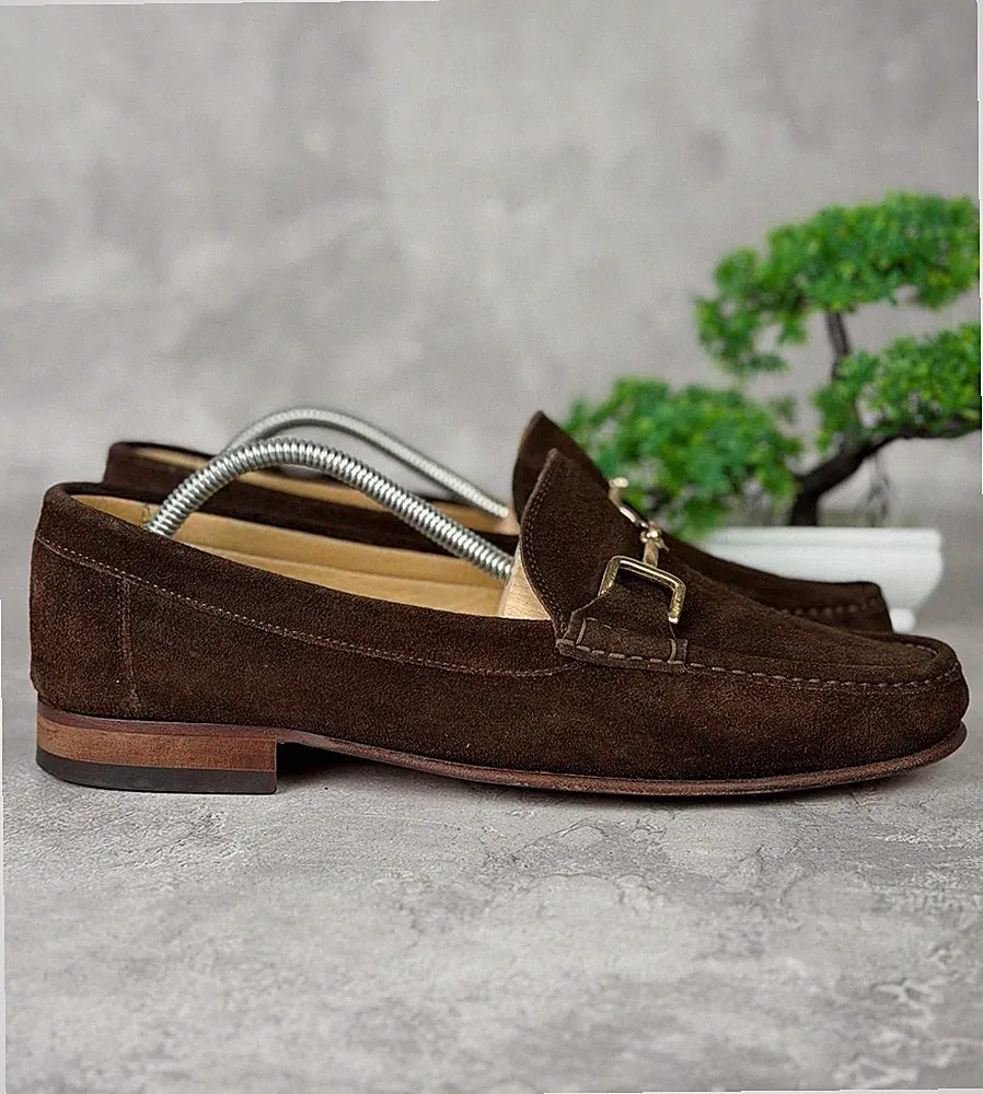 Loafer Shipton & Heneage Braun Wildleder US 11 Größe 44,5