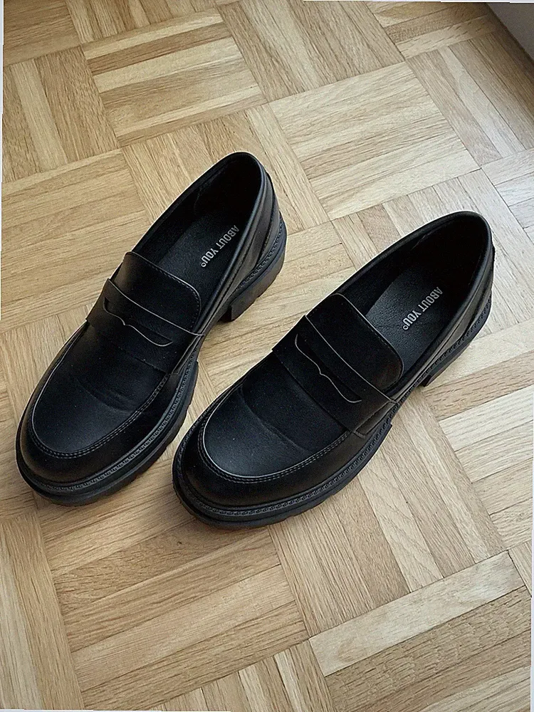 Loafer Slipper Damen Schwarz, Größe 39