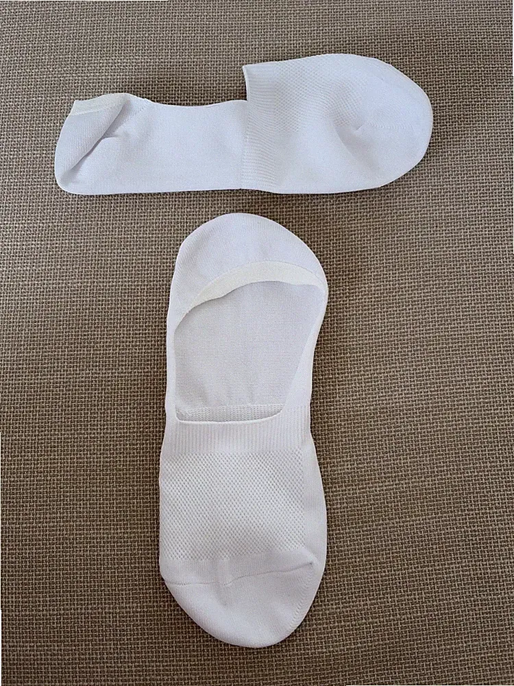 Loafer Socken / Füßlinge Weiß (5er-Pack)