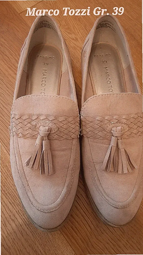 Loafer von Marco Tozzi Gr. 39 rosa