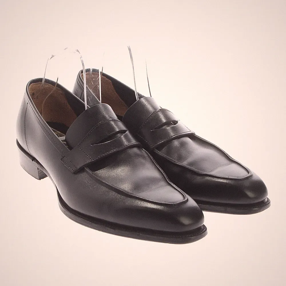 Loafers George Cleverley Schwarz 41,5 EUR UK 8