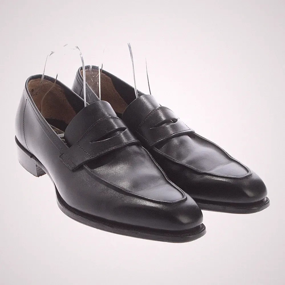 Loafers George Cleverley Schwarz 41,5 EUR UK 8