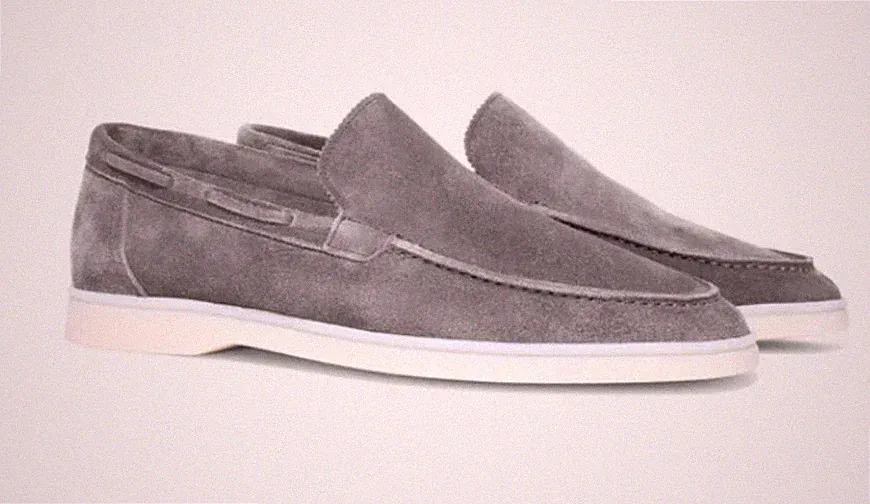 Loafers Grau 45
