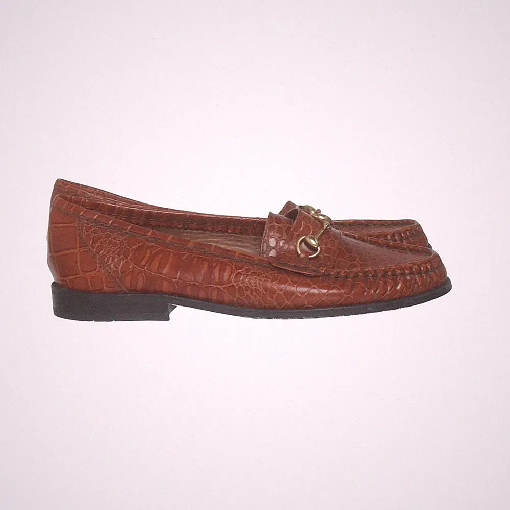 Loafers, Größe: 36 1/2, Braun, Damen #HtE