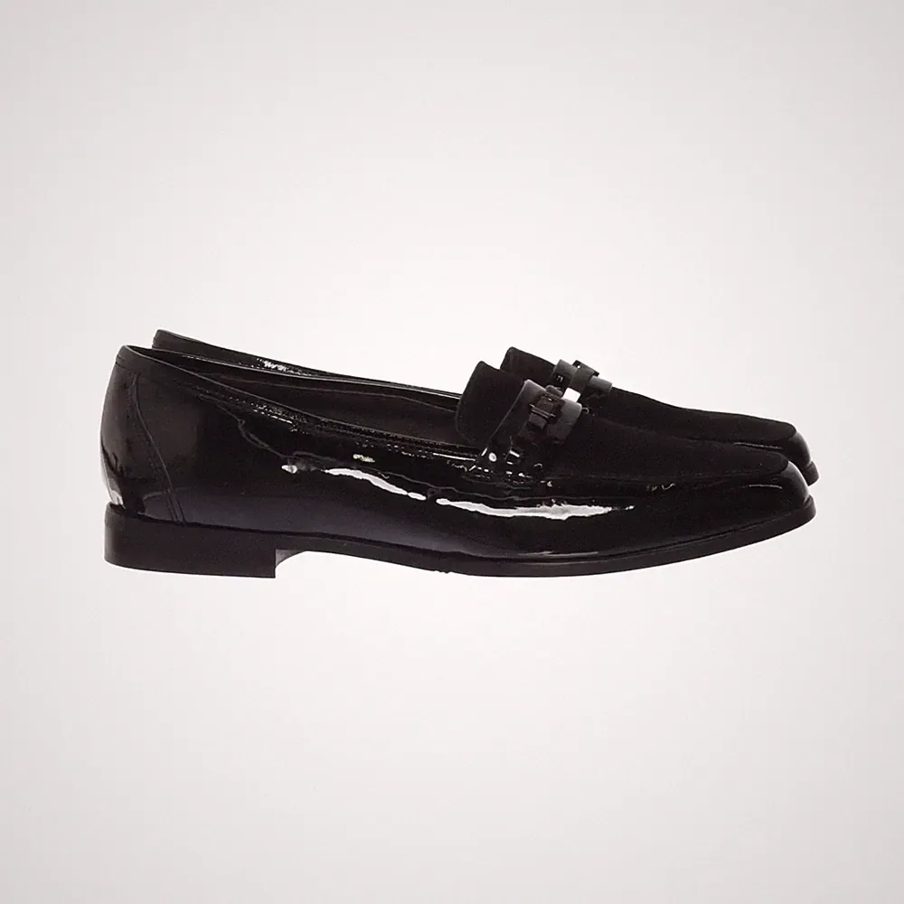 Loafers, Größe: 36 1/2, Schwarz, Damen #Hpo