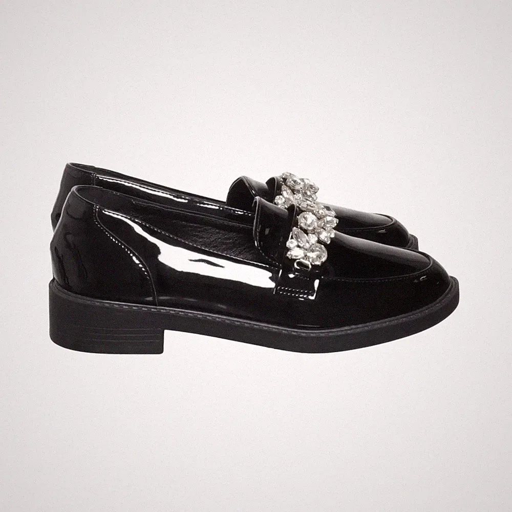 Loafers, Größe: 36, Schwarz, Damen #gLk