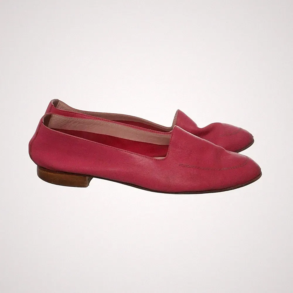 Loafers, Größe: 37 1/2, Pink, Damen #XdD
