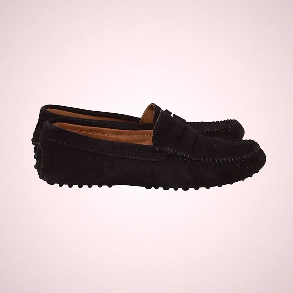 Loafers, Größe: 38 1/2, Schwarz, Herren #i4c