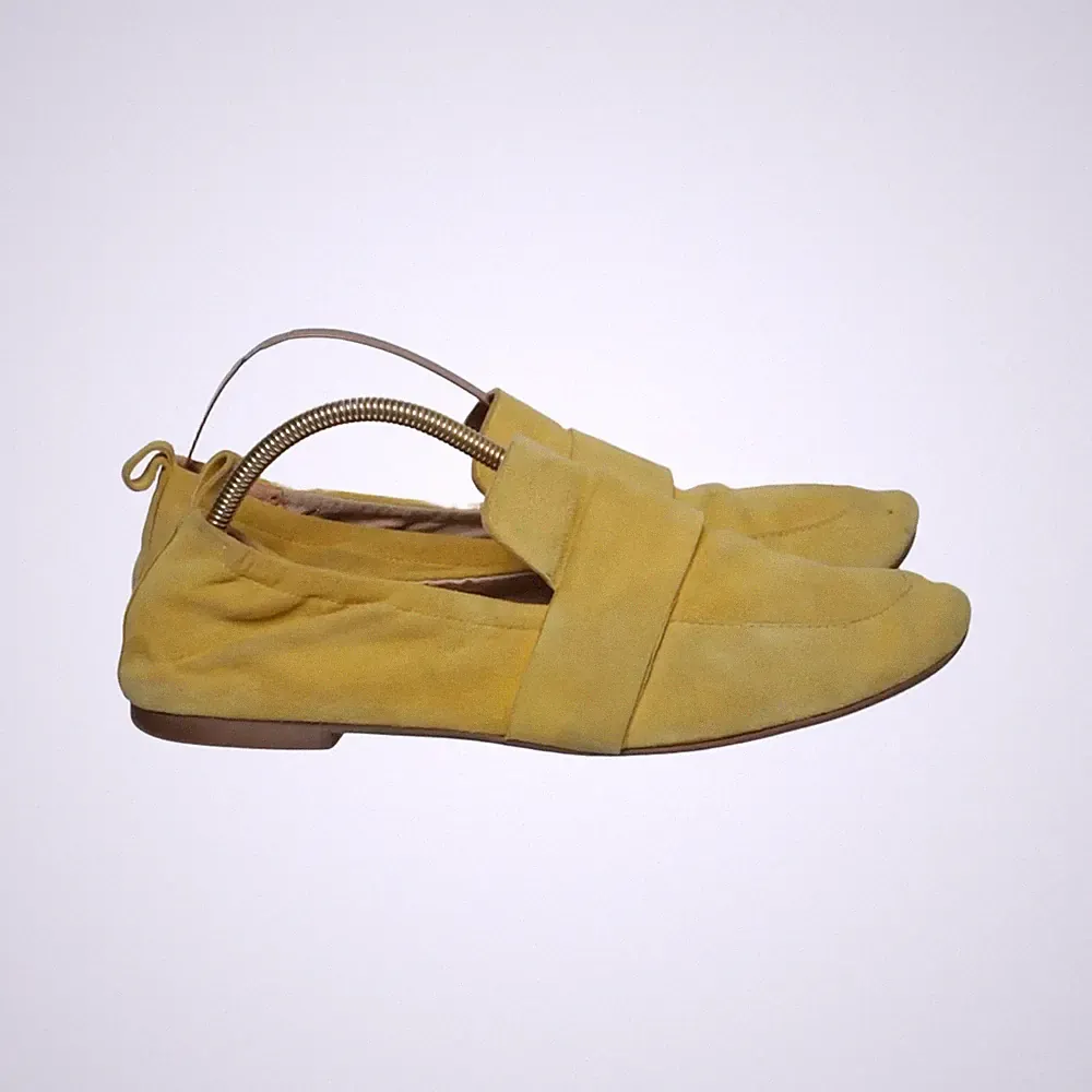 Loafers, Größe: 38, Gelb, Damen #HvZ