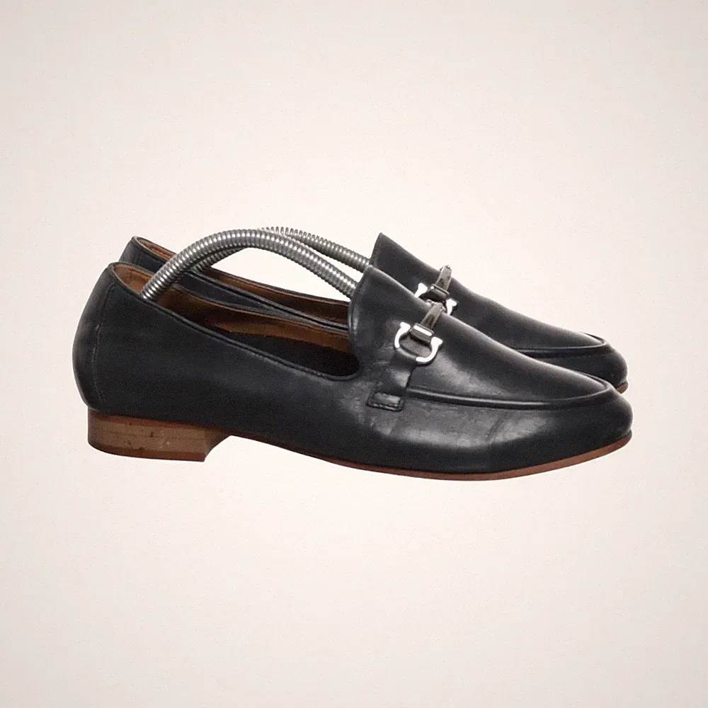Loafers, Größe: 38, Leder, Blau, Damen #3KI