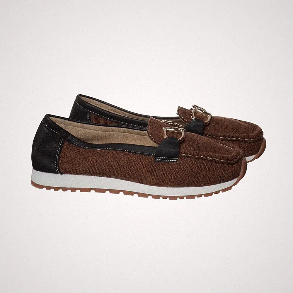 Loafers, Größe: 39, Braun/Schwarz, Damen #1aJ