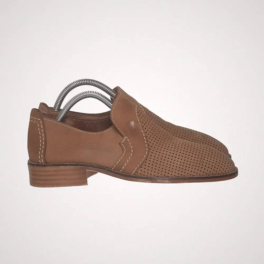 Loafers, Größe: 41, Leder, Braun, Herren #VHQ