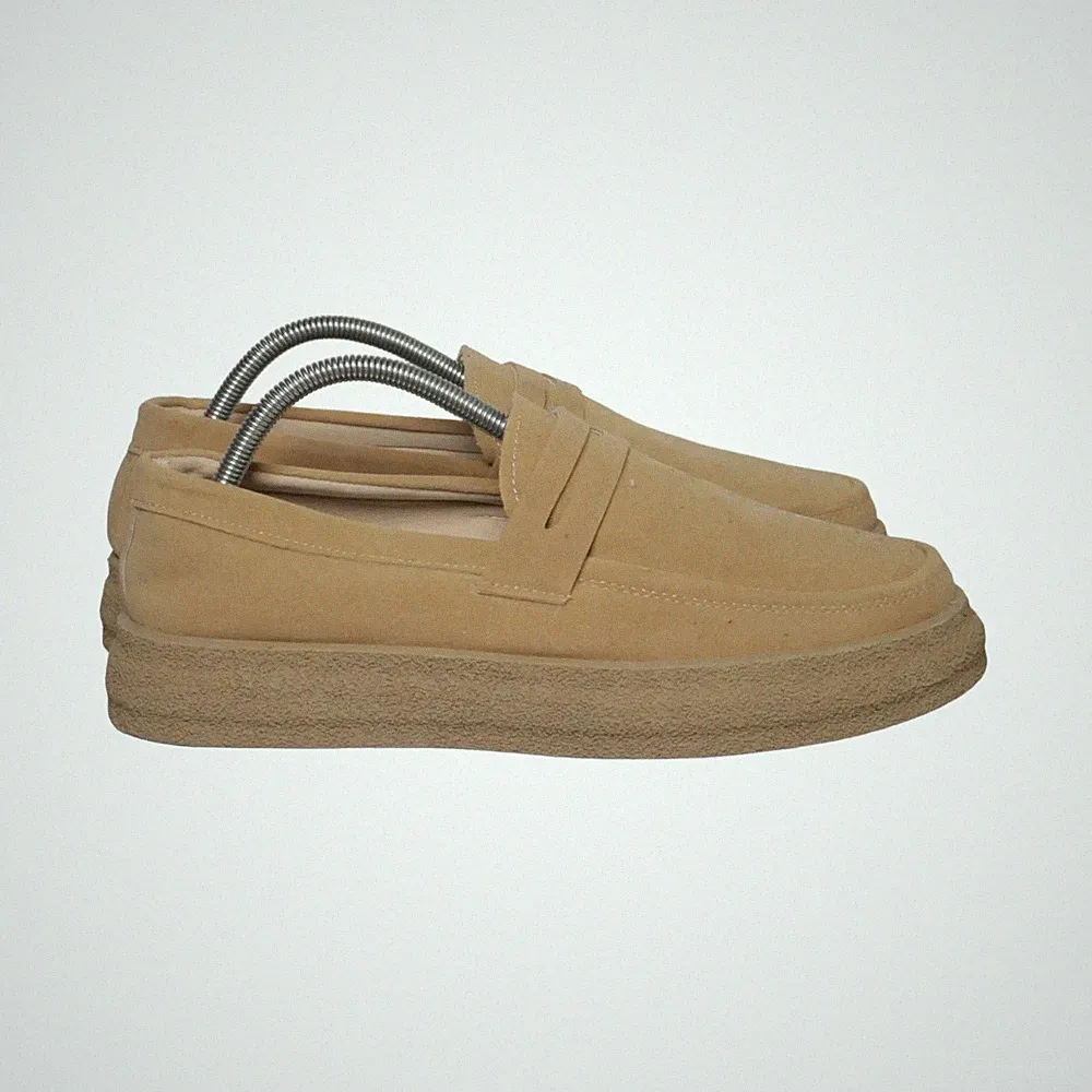 Loafers, Größe: 43, Beige, Herren #LGt
