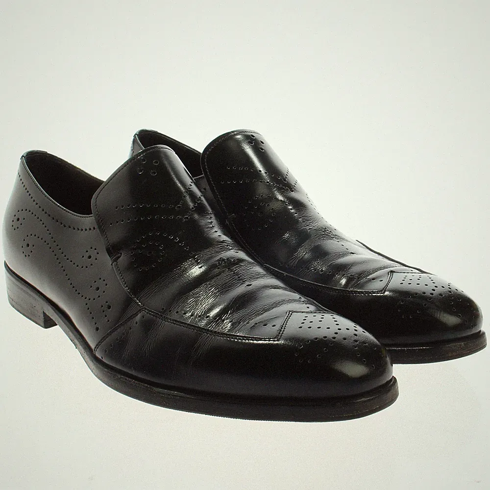 Loafers Prada Schwarz 42,5 EUR UK 8,5