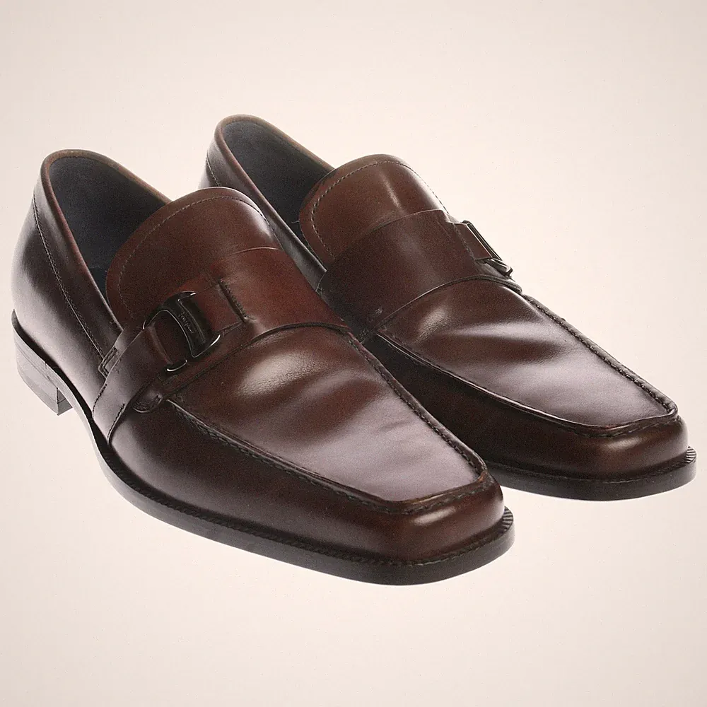 Loafers Salvatore Ferragamo Braun 38,5 EUR US 8