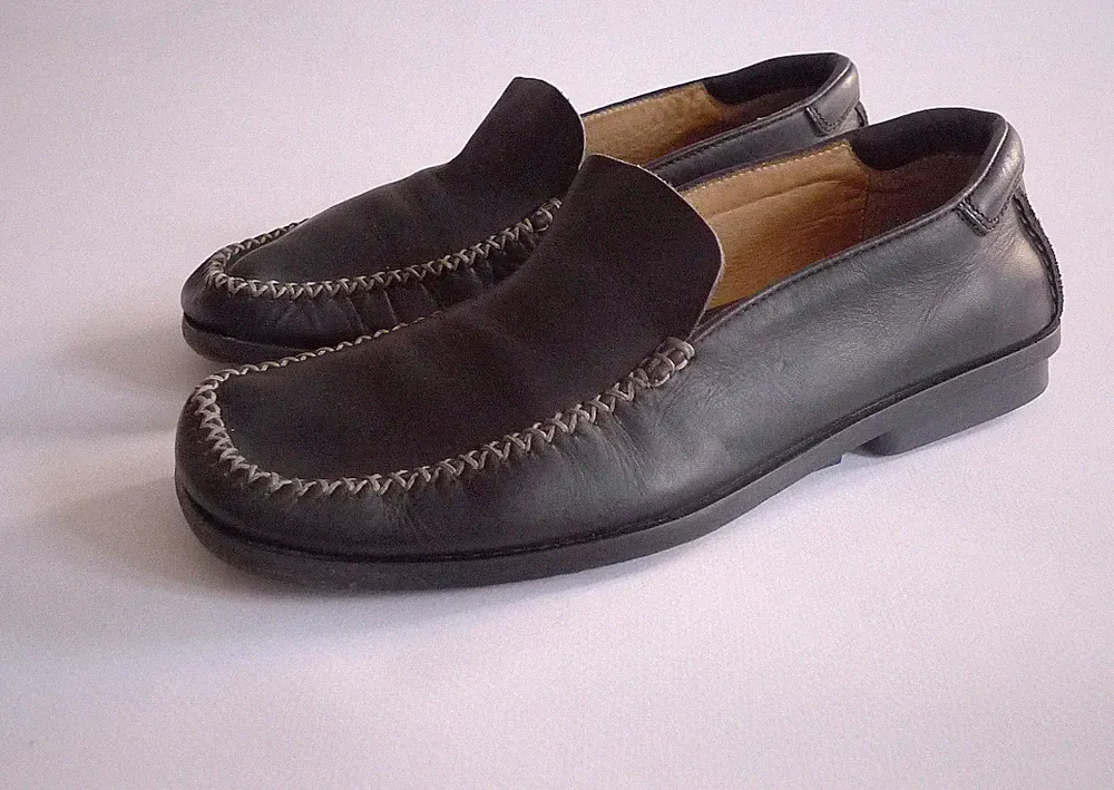 loafers schuhe halbschuhe leder LOGAN Herren Damen 40 Unisex