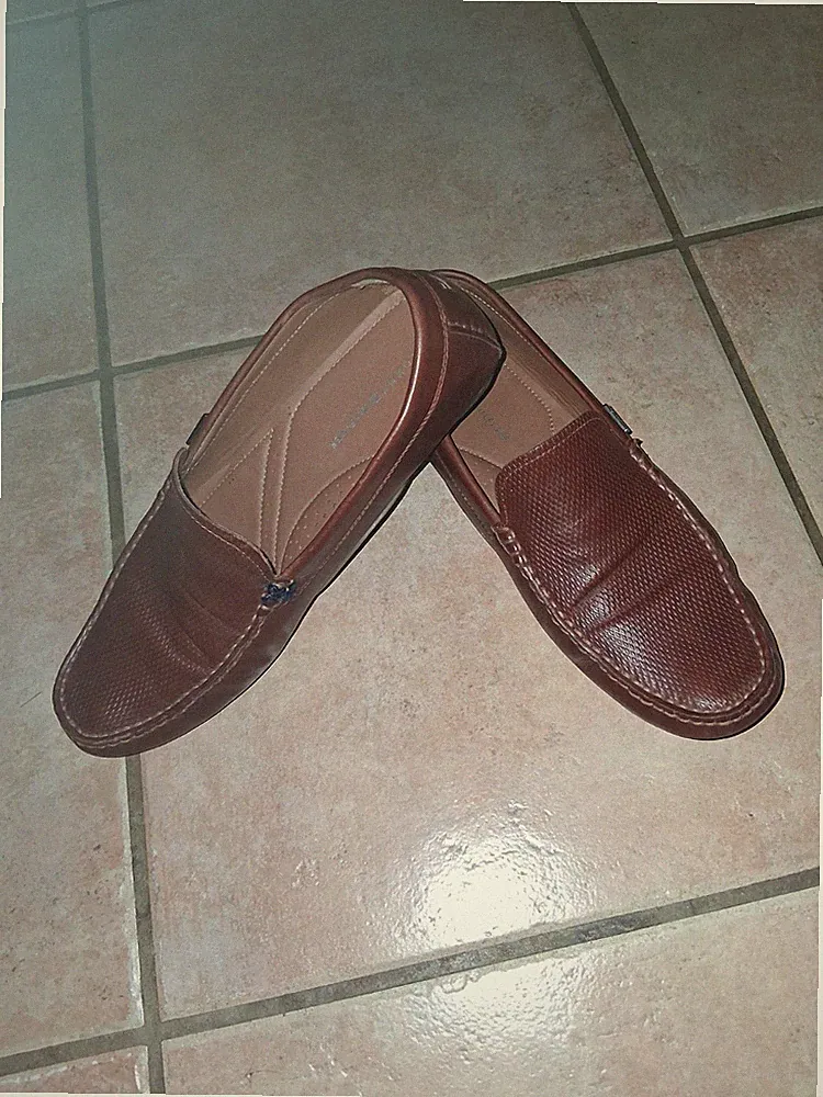 Loafers Slipper Tommy Hilfiger Braun -Echtes Leder- Gr.41