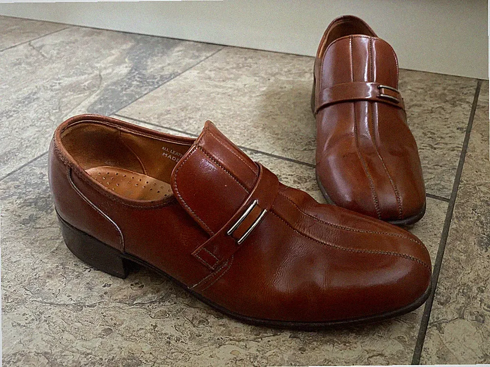 Loake 673T Last 48E /204 Schuhe Halbschuhe Mokassins Slipper Leder Braun Herren UK 7