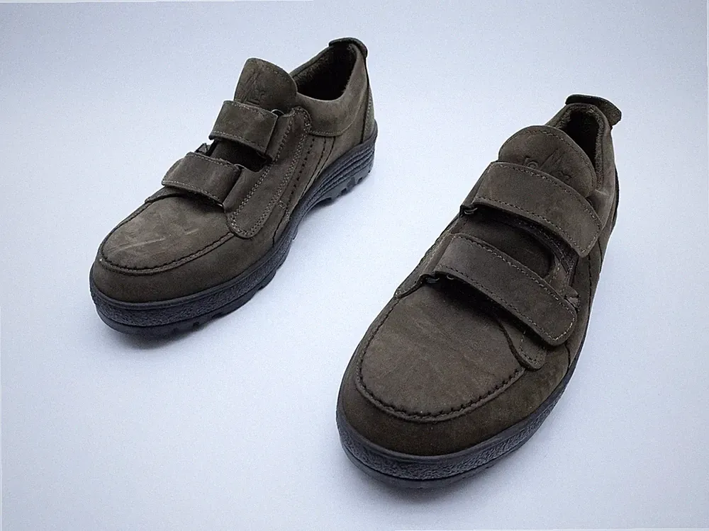 Lomer Herren Halbschuh Schnürschuh Comfortschuh Leder Grün Gr.43 EU Art.38846-70