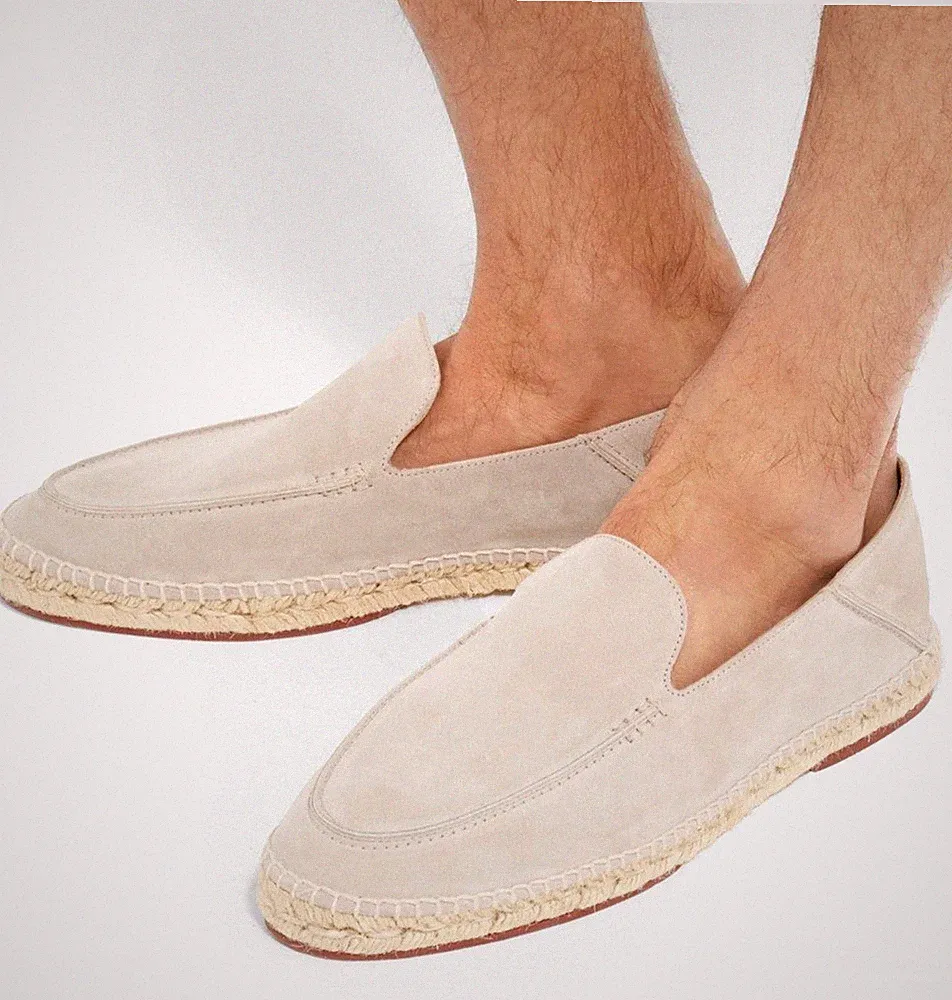 Loro Piana Seaside Walk Espadrilles Loafers Mokassin Schuhe Slippers Shoes 40