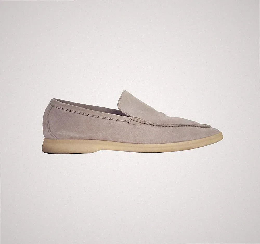 Loro Piana Sommer Walk Halbschuh beige B2220X128 156994914 [U]