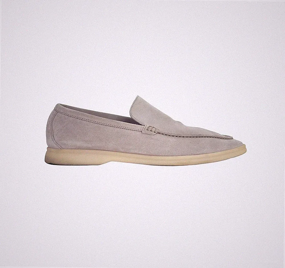 Loro Piana Sommer Walk Halbschuh beige B2220X128 156994914 [U]