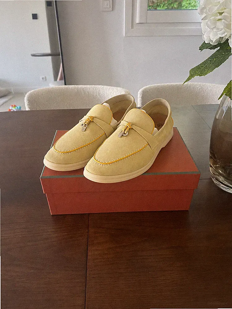 Loro Piana Summer Charms Walk Gr.38 Gelb