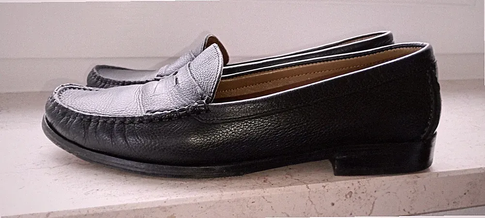 Lottusse Damen Driving Loafer Bolonia Negra Schwarz 40 5,5