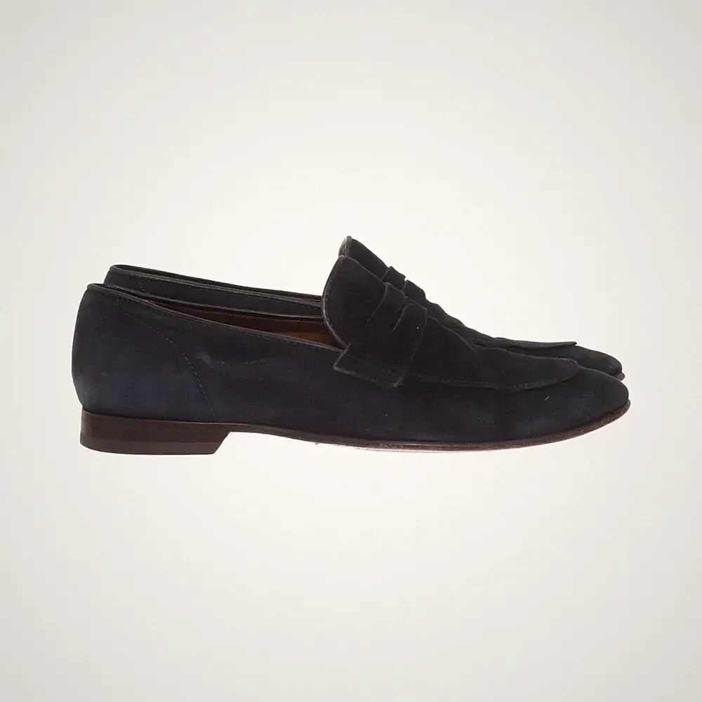Lottusse, Loafers, Größe: 41 1/2, Blau, Herren #nnd