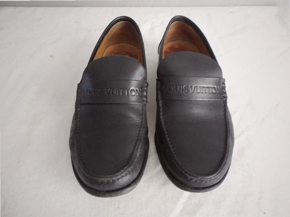 LOUIS VUITTON MOKASSIN SCHUHE Gr. 42