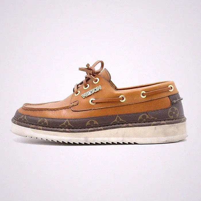 Louis Vuitton Monogram Halbschuhe Braun 152897867 [U]