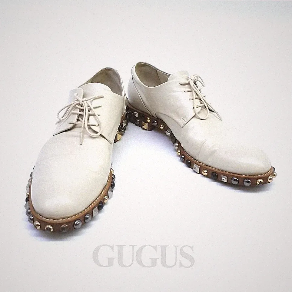 LOUIS VUITTON Studded Loafer 123218 [U]
