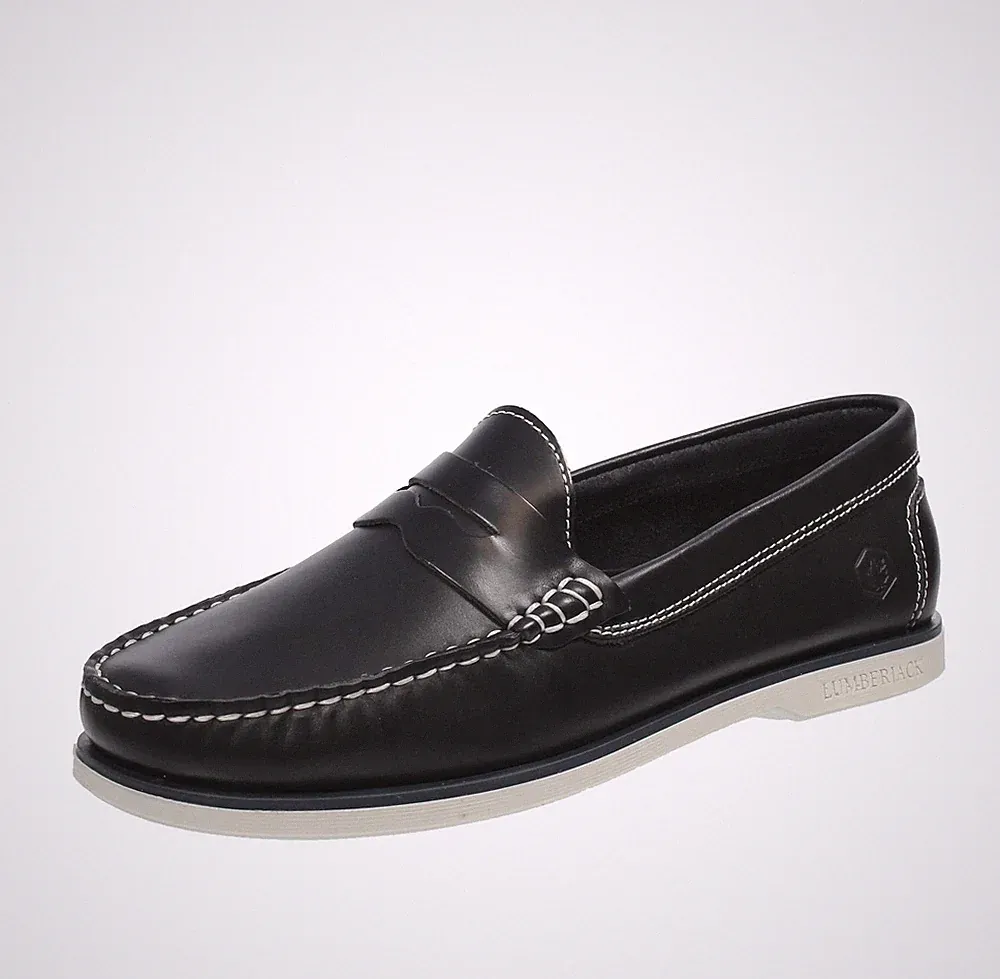 Lumberjack Navigator Loafer - Bootsschuhe blau - Größe 43 [27,6 cm] Schuhe