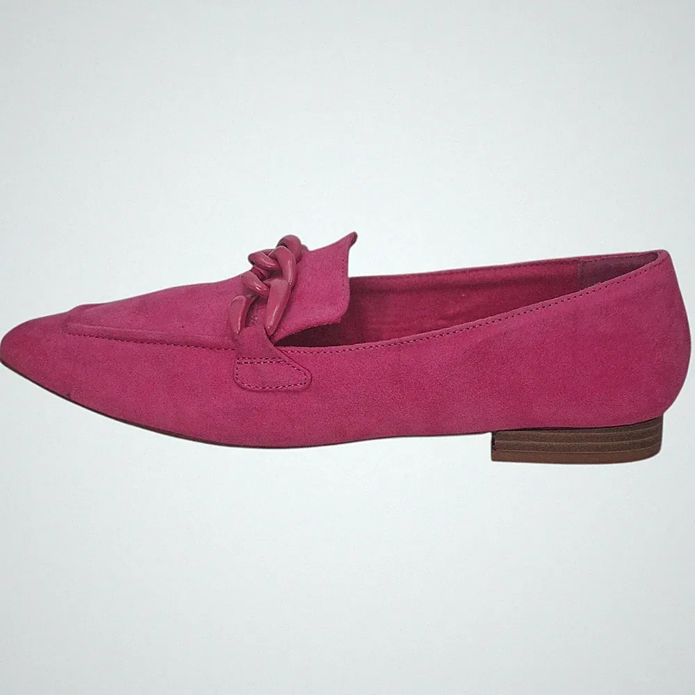 M&S Collection Damen-Halbschuhe mit Kettendetail eckige Zehenpartie UVP 35,00 £ UK-Größe 6,5