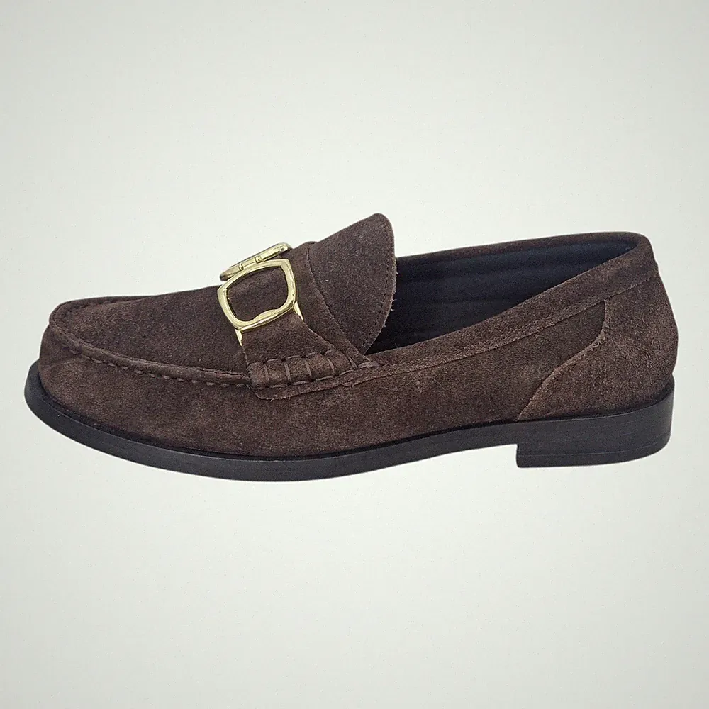 M&S Collection klassische Damen-Halbschuhe mit Wildlederbesatz UVP 55,00 £
