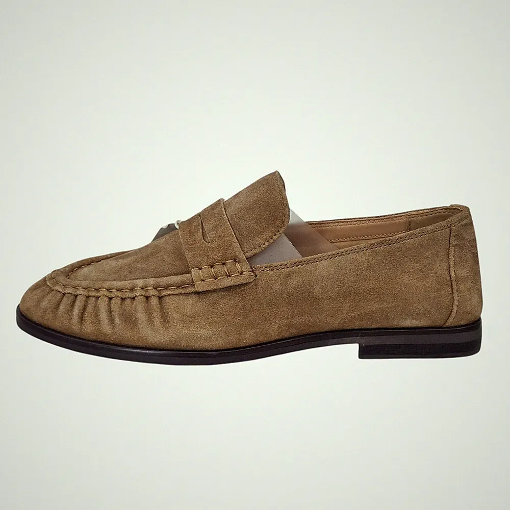 M&S Collection klassische elegante Wildleder Damen Penny Loafer UVP 55,00 £