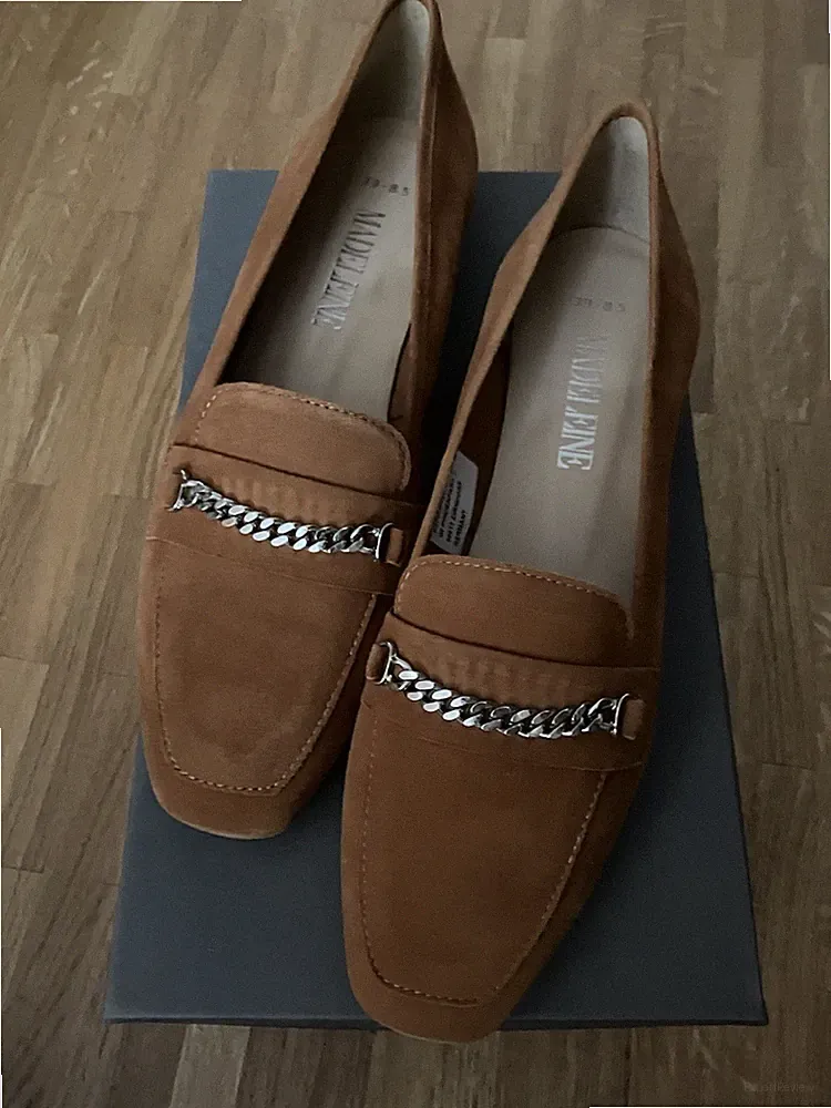 Madeleine Loafer flacher Schuh cognac in 39