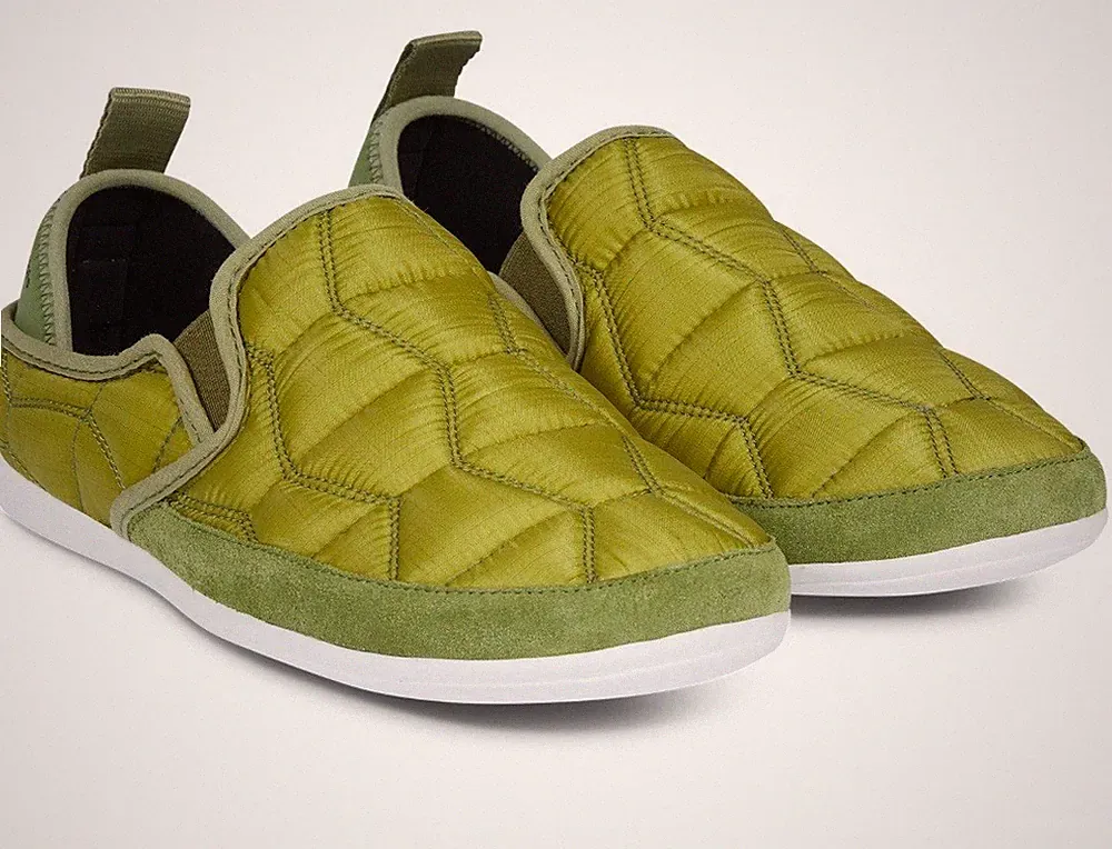 Mahabis Vista Unisex Loafer - Daintree Green/White - Größe UK 9,5 EU 44