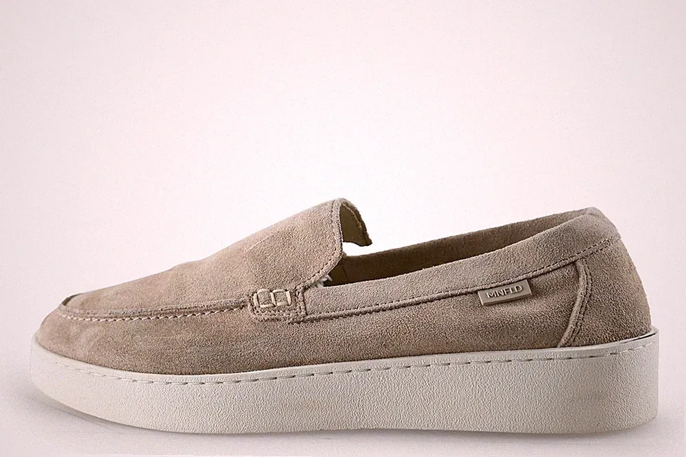 Manfield Herren Loafers in größe EU 40 Beige