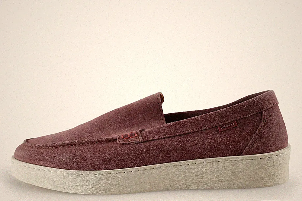Manfield Herren Loafers in größe EU 45 Rosa