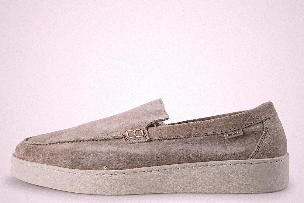 Manfield Herren Loafers in größe EU 46 Beige
