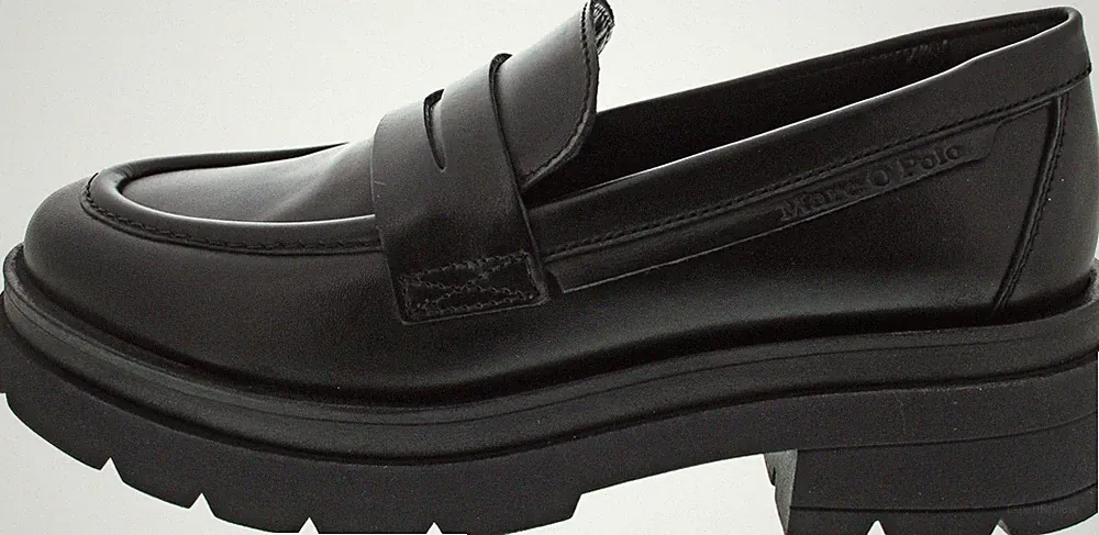 Marc O’Polo Loafer Damen Mokassin schwarz